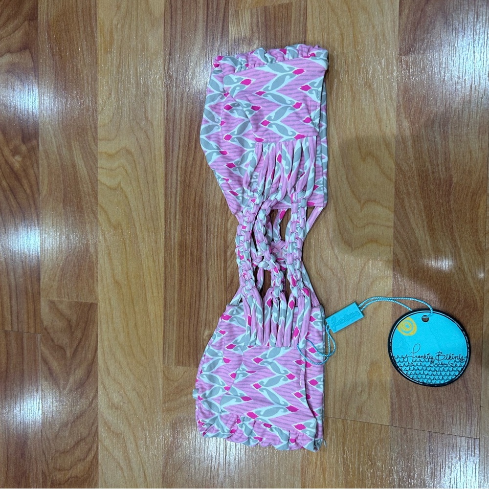 Frankie’s Bikinis Strapless Top Size M - Picture 2 of 3